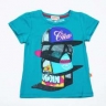 Футболка бирюзовая для мальчика девочки